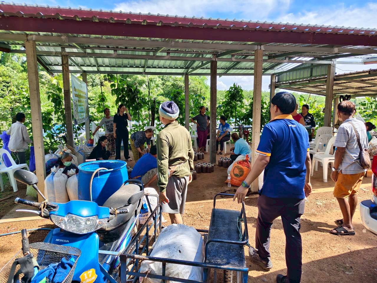 title - อบรม “การสร้างอาชีพในการบริหารจัดการเศษวัสดุเหลือใช้ทางการเกษตรเพื่อเพิ่มมูลค่าเป็นมิตรกับสิ่งแวดล้อม” 
